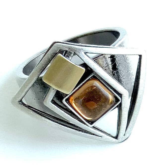 Christophe Poly / Crono Design - Wholesale Jewelry Set - RINGS Prepack (DR12)  - 15 Rings & Free Displays40