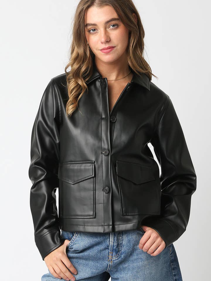 Liana Pu Jacket for wholesale by Olivaceous