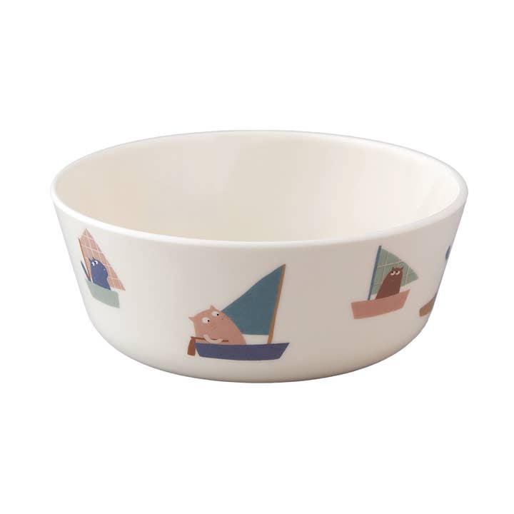 AK807R Bowl The Sailing Cats for wholesale by Petit Jour Paris