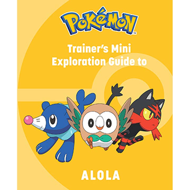 Guide d'exploration d'Alola dans Pokemon Mini pour la vente par Insight Editions - #1 Pop Culture Publisher