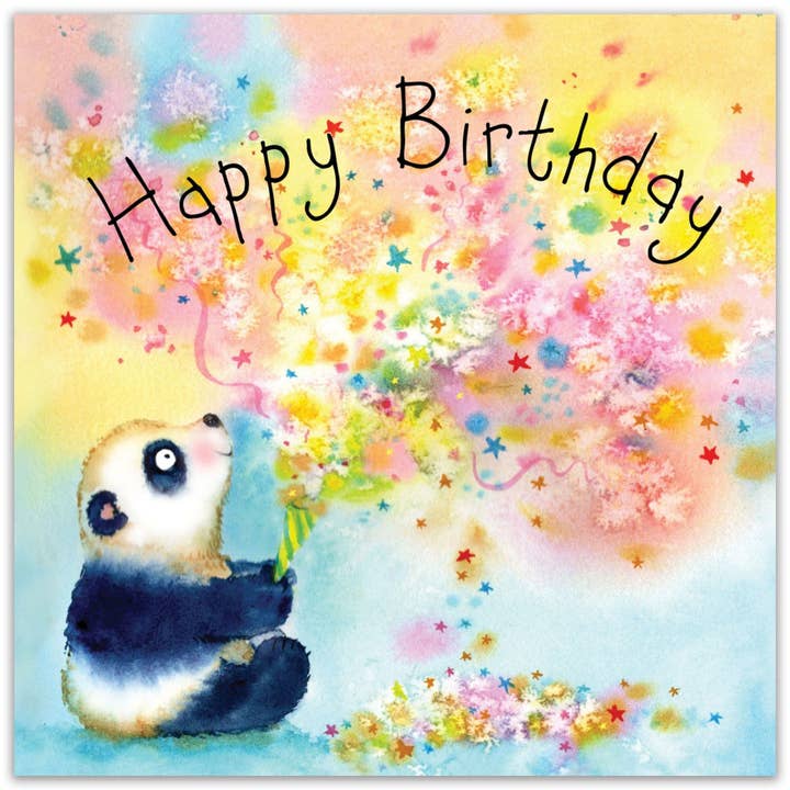 Twizler Ltd – Großhandel Geburtstagskarten – Panda Alles Gute zum Geburtstag