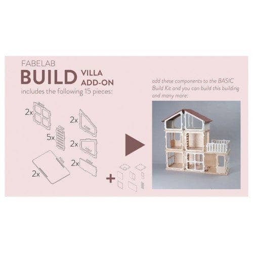 Growing Little Folks - Wholesale Doll Accessory Kit - Kids - Fabelab Build - Add-on Villa7