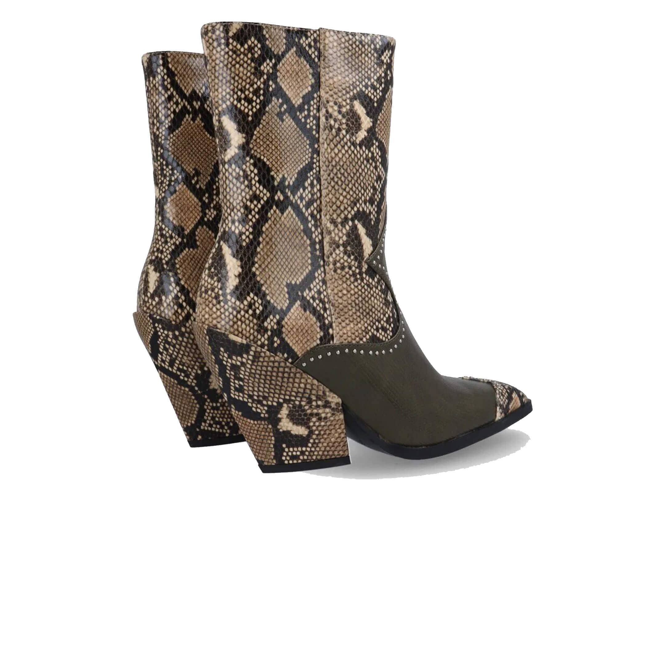 Molti verdi Stivaletti donna stile cowboy Noa Harmon Cristina in vendita all'ingrosso su Faire2