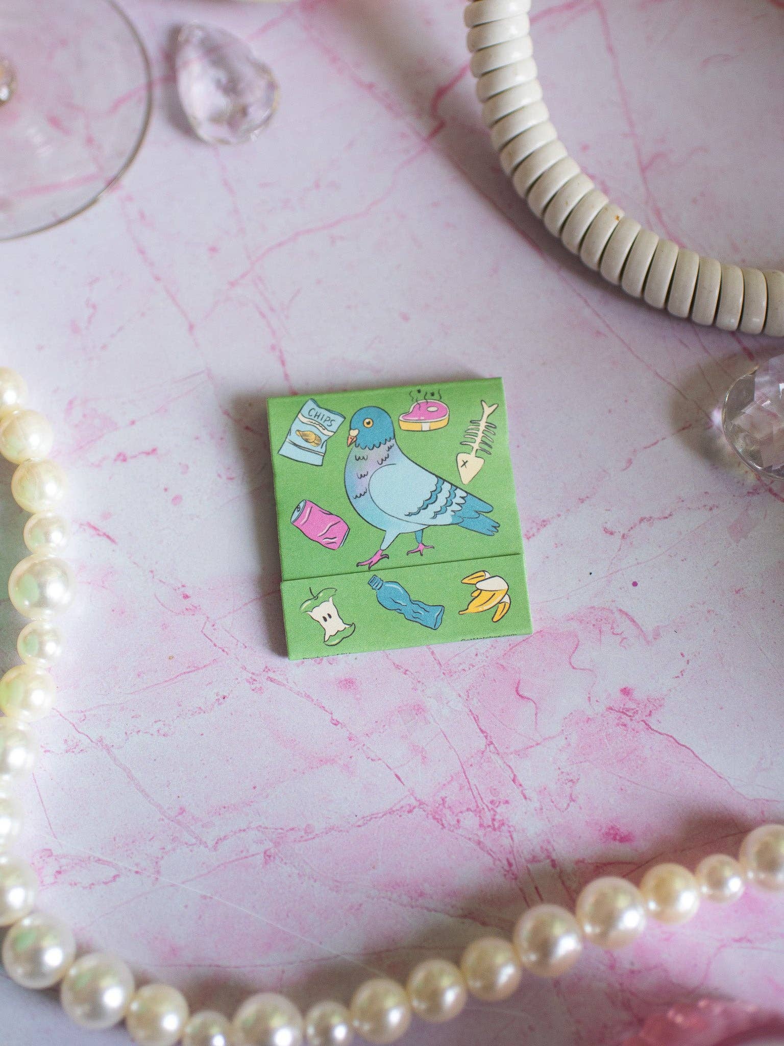 A Shop of Things – wholesale Matches – Trash Matchbook1