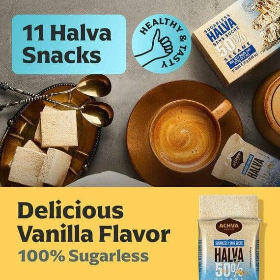 Galil Brands - Wholesale Snack bar - Sugar-Free Halva Snack Gift Box | Achva | 9.7 oz1