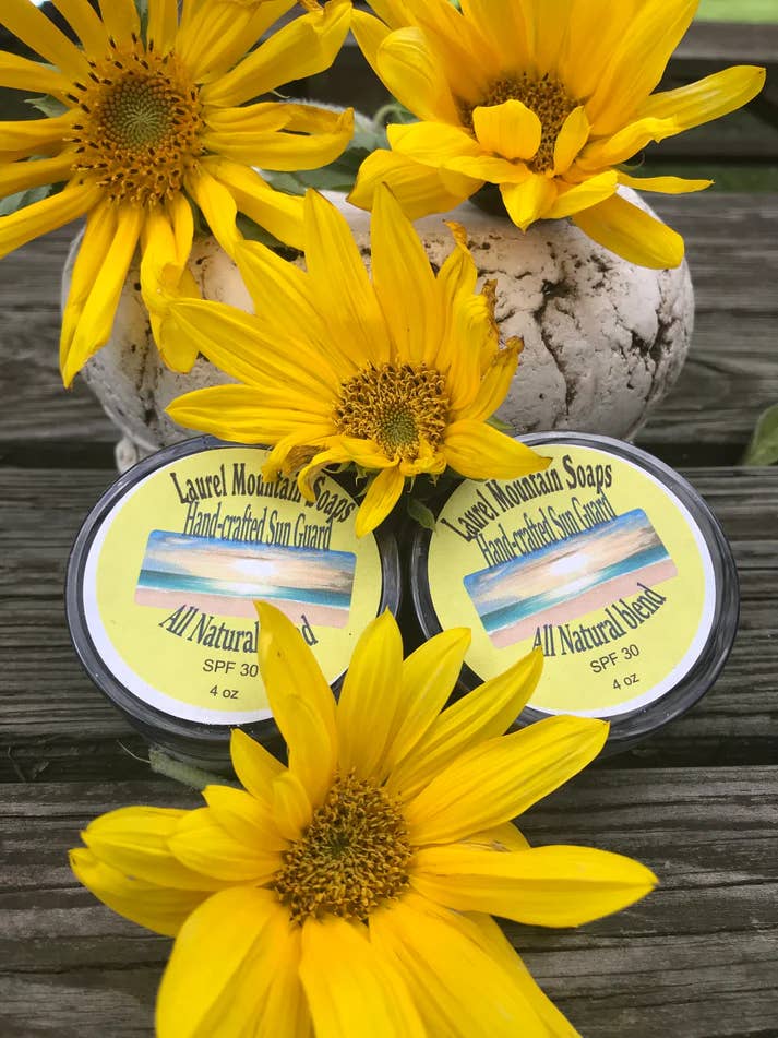 SunGuard for wholesale by Laurel Mountain Soaps