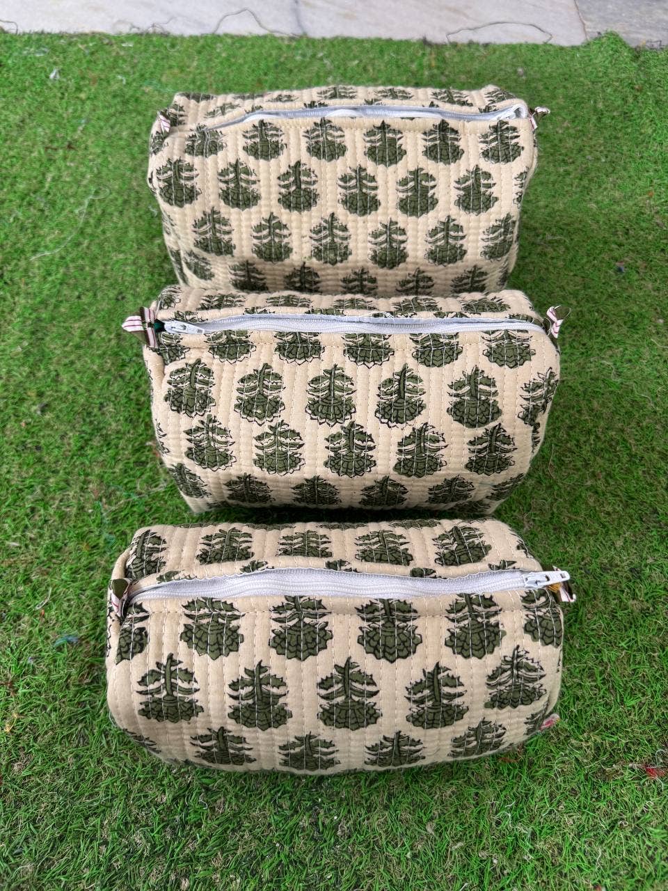 bhavnas boutique - Wholesale Make-up/cosmetic bag - Luxury 3 Piece Makeup Bag Tote Bag Chic Cosmetic Bags 1