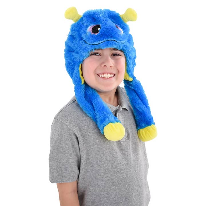 La Luna Bella - Toys - Wholesale Stuffed/Plush Toy - Kids & Baby - plush MONSTER HAT - LLB Toys1