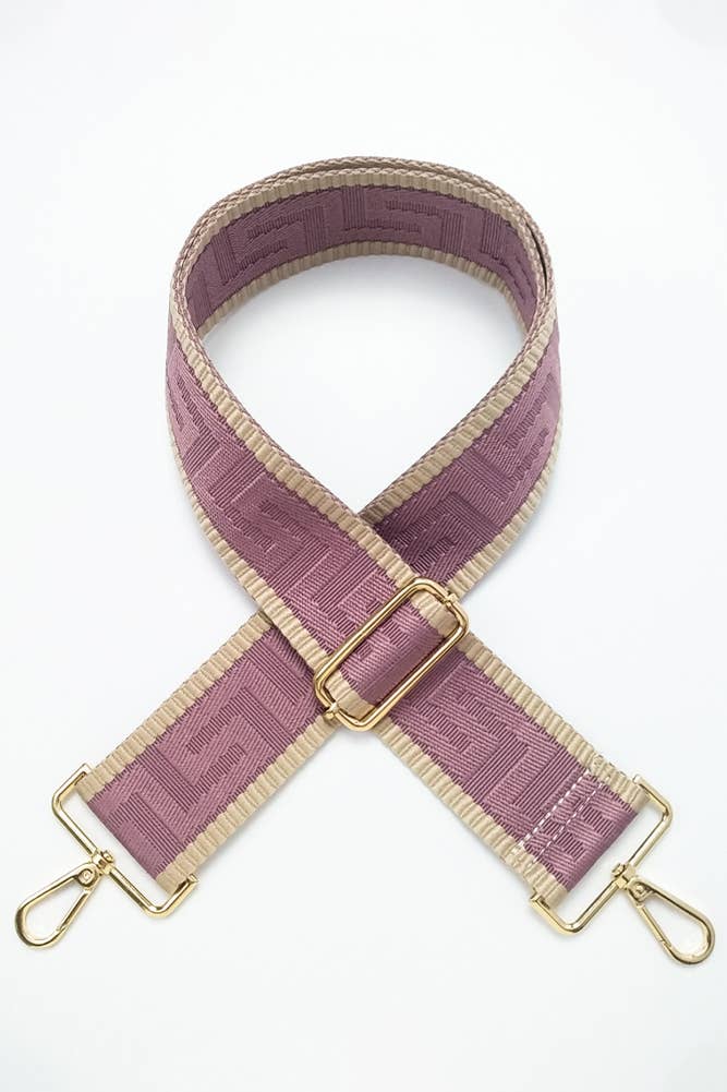 Hana - Vente Sangle pour sac – femme - Sangle pour sac à motif géométrique11