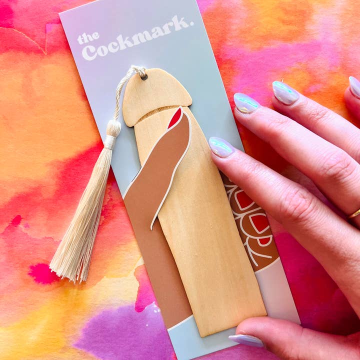Cockmark - Wholesale Bookmark - Wooden Cockmark