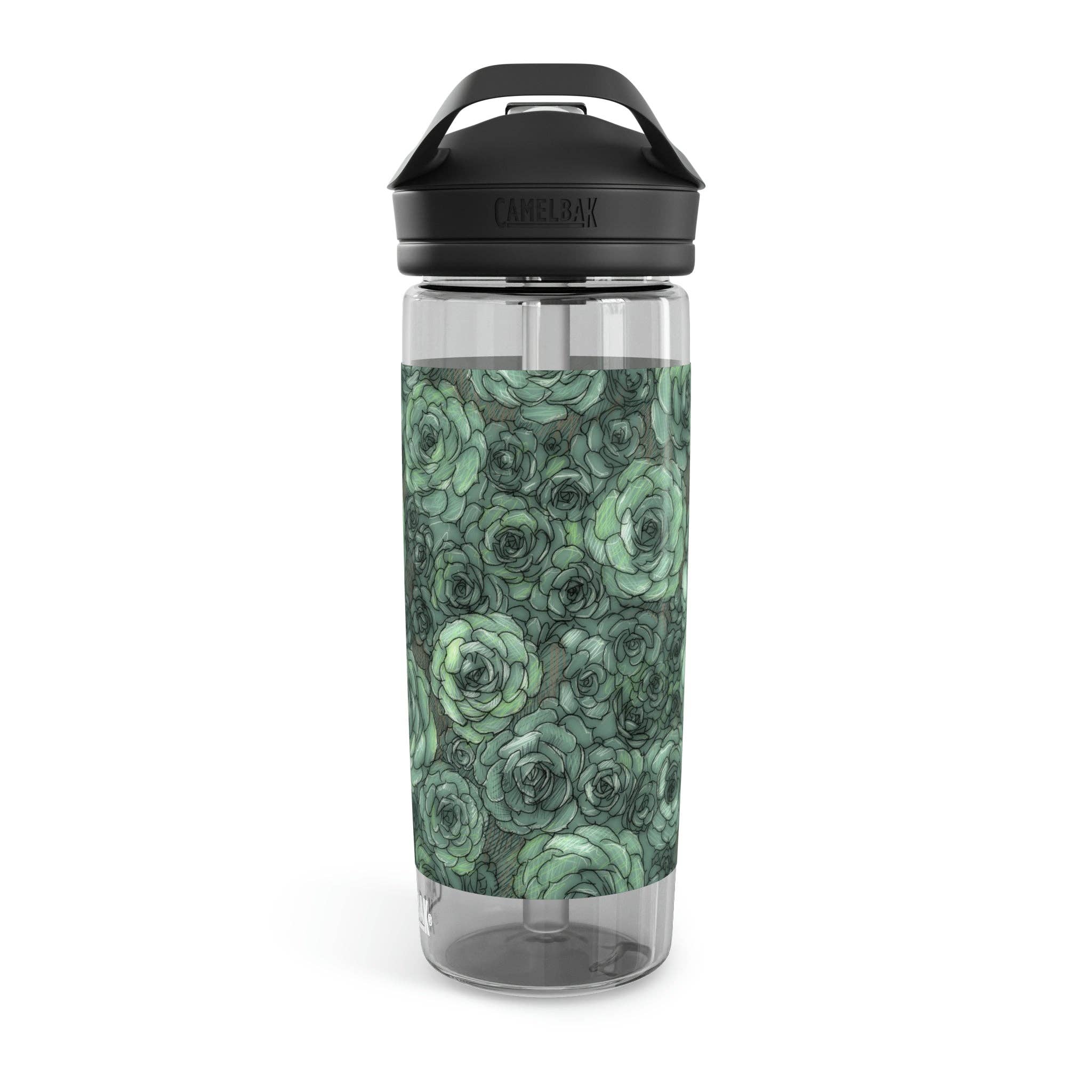 Charcoal Succulent Pattern CamelBak Eddy®  Water Bottle, 20oz for wholesale on Faire1