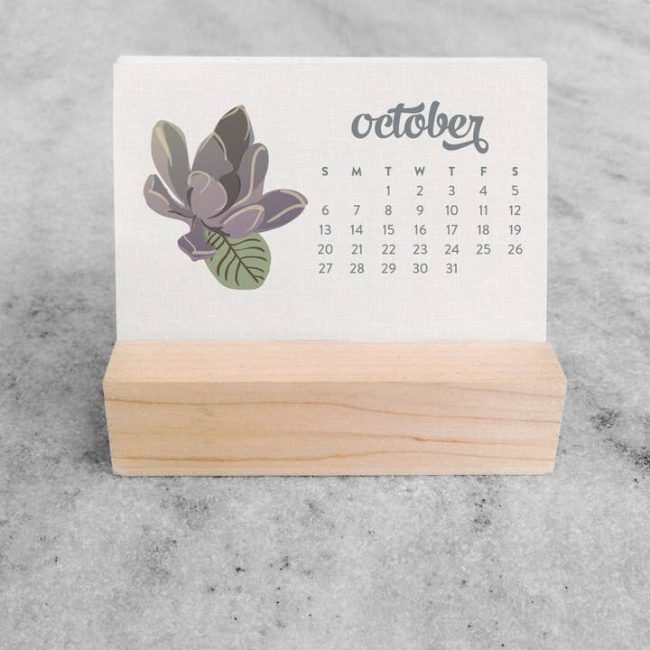 Favorite Story - Wholesale Calendar - 2026 Mini Desk Calendar, Wildflower11