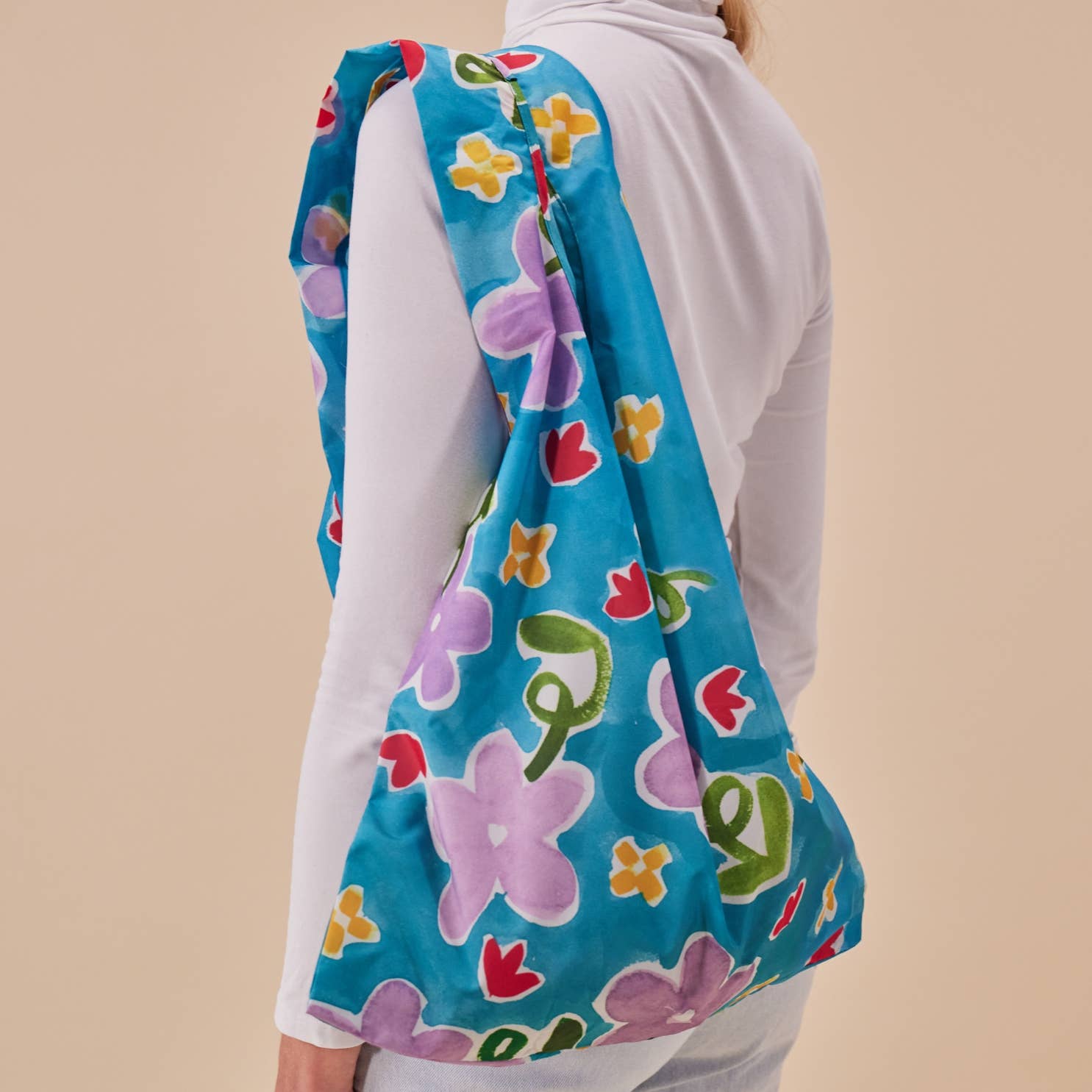 Original Duckhead USA - Wholesale Grocery/Shopping Bag - Lilas' Dream Floral Reusable Eco-friendly Tote Bag1