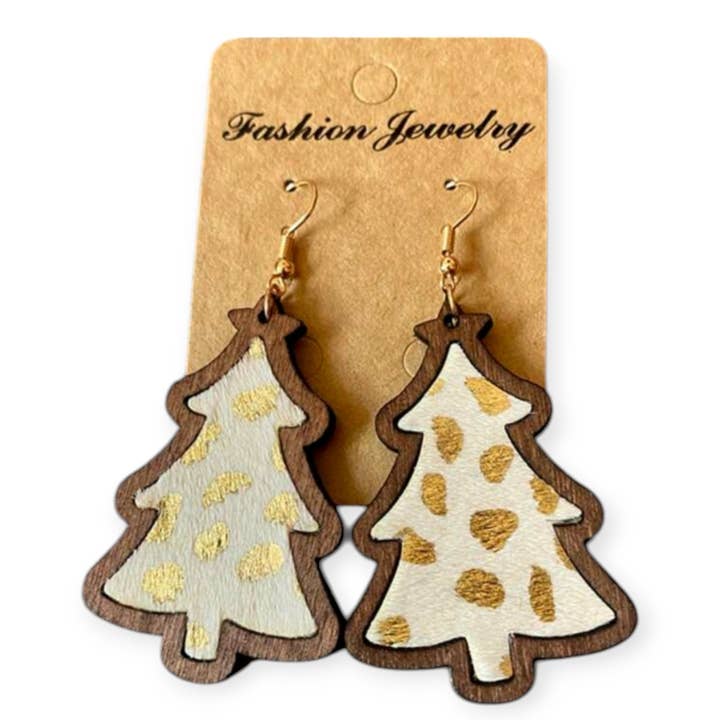 Wood Christmas Tree Gold Fleck Earrings and other Purchase Wholesale real christmas tree. Free Returns & Net 60 Terms on Faire trending on Faire.