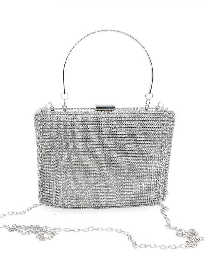 Rhinestone Square Evening Bags HB0945 for wholesale by Ole