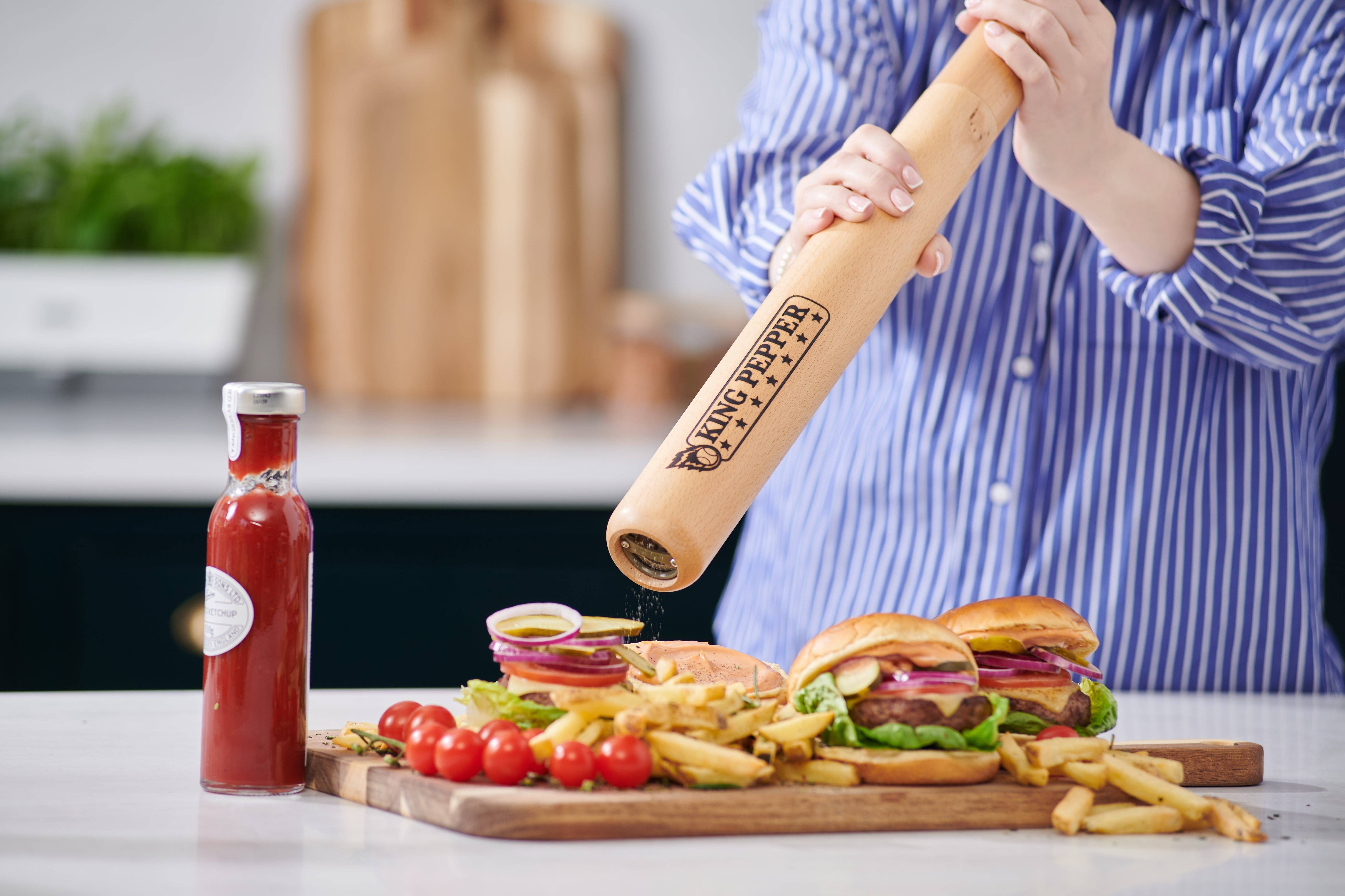 DKHB [Zyliss, Cole & Mason, Swissmar, AdHoc, Ken Hom] - Wholesale Pepper Mill - Cole & Mason King Pepper Baseball Bat Pepper Mill 28"1