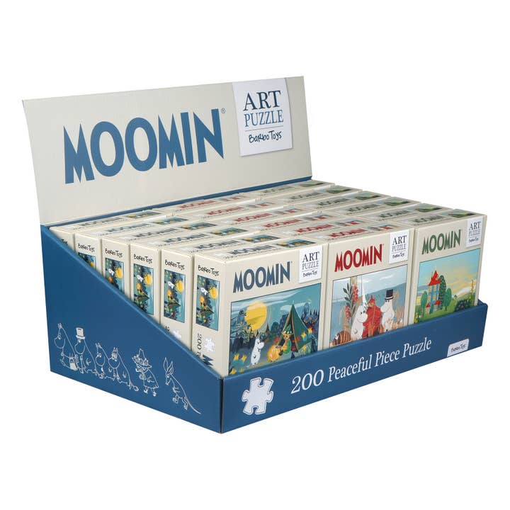 Barbo Toys - Wholesale Puzzle - Kids - Moomin Art Puzzle Display - 200 pcs