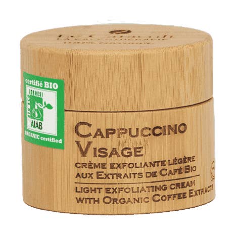 Cappuccino Face Light Exfoliating Cream 50ml for wholesale by Le Caracoli