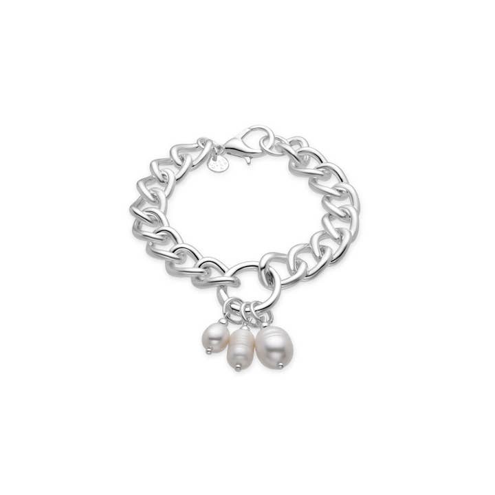 Luxenter – wholesale Link & chain bracelet – Pulsera acabada en rodio - Invak