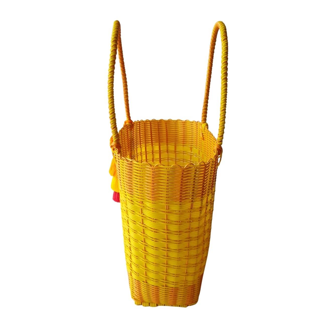 Achiote Guatemalan Goods – Großhandel Tragetasche – Damen – Achiote Einkaufstasche aus recyceltem Kunststoff, 100% handgefertigt, 3 Farben12