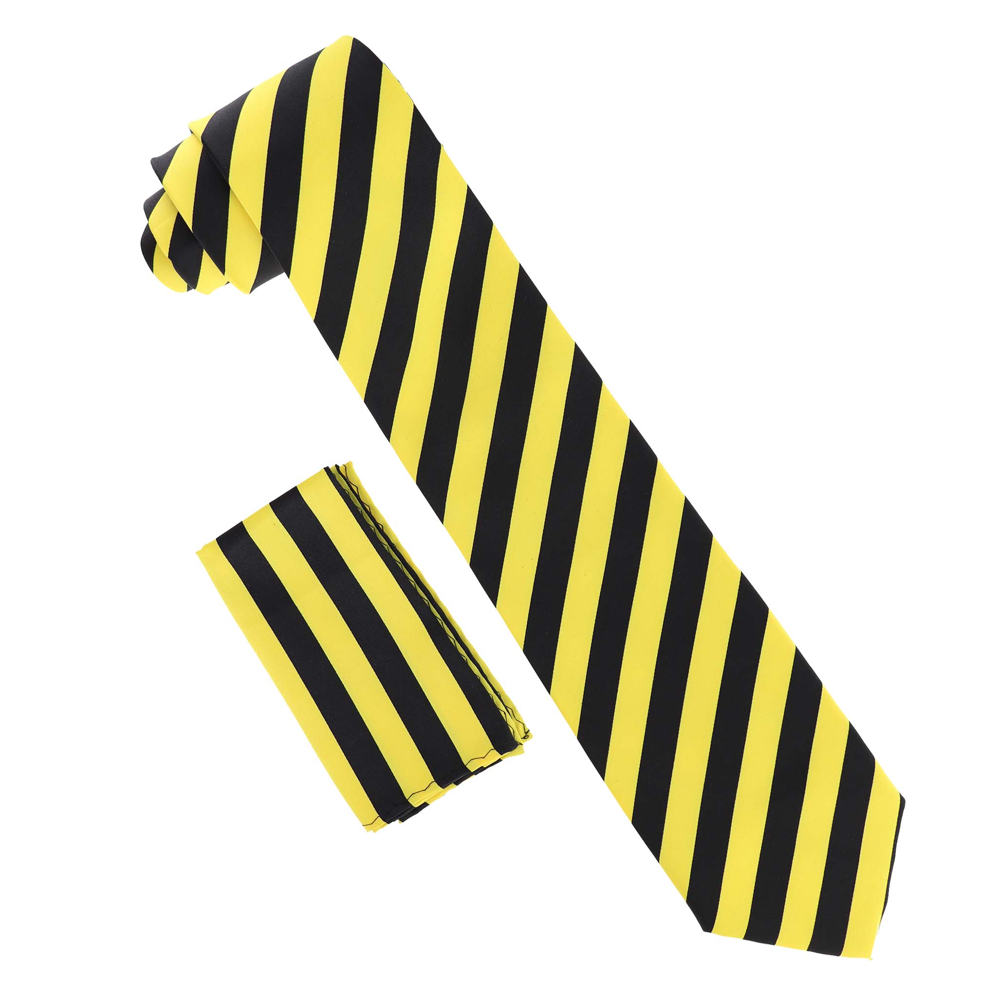 Dubal Brothers - Wholesale Necktie - Men's - Vittorio Farina Striped Necktie & Pocket Square by Classy Cufflinks12