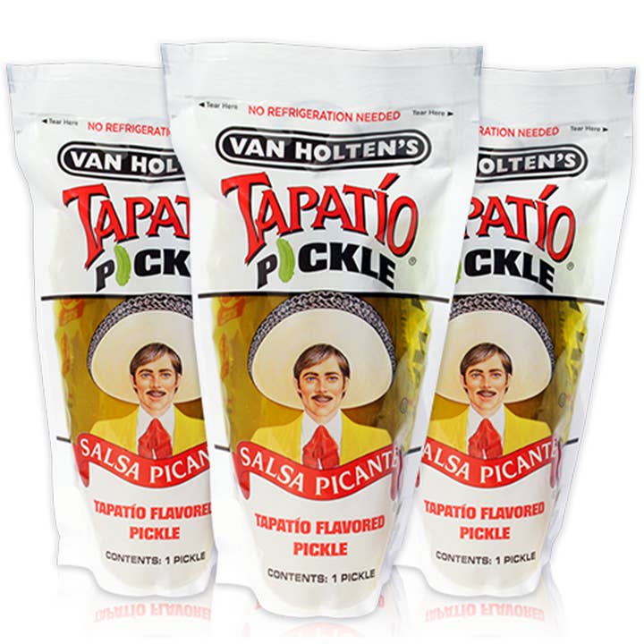 Cow Crack Wholesale - Wholesale Pickled Vegetables - Van Holten's Tapatio Pickle in a Pouch