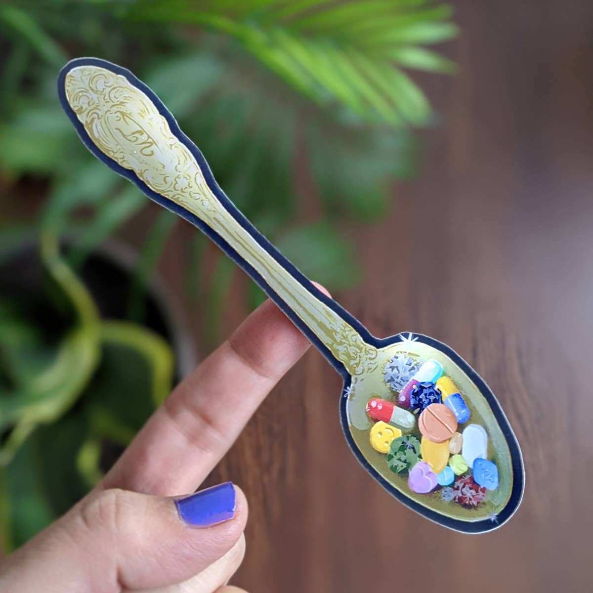 Useless Treasures - Wholesale Sticker - Breakfast | Gold Sticker2