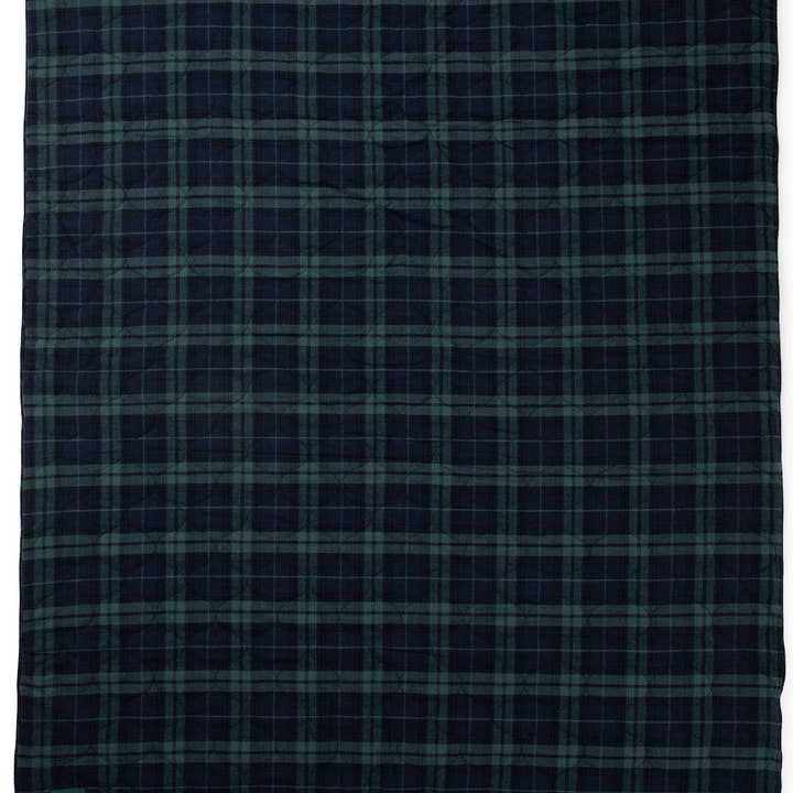 Plaid trapuntato in flanella per la vendita all'ingrosso da parte di Four Leaves