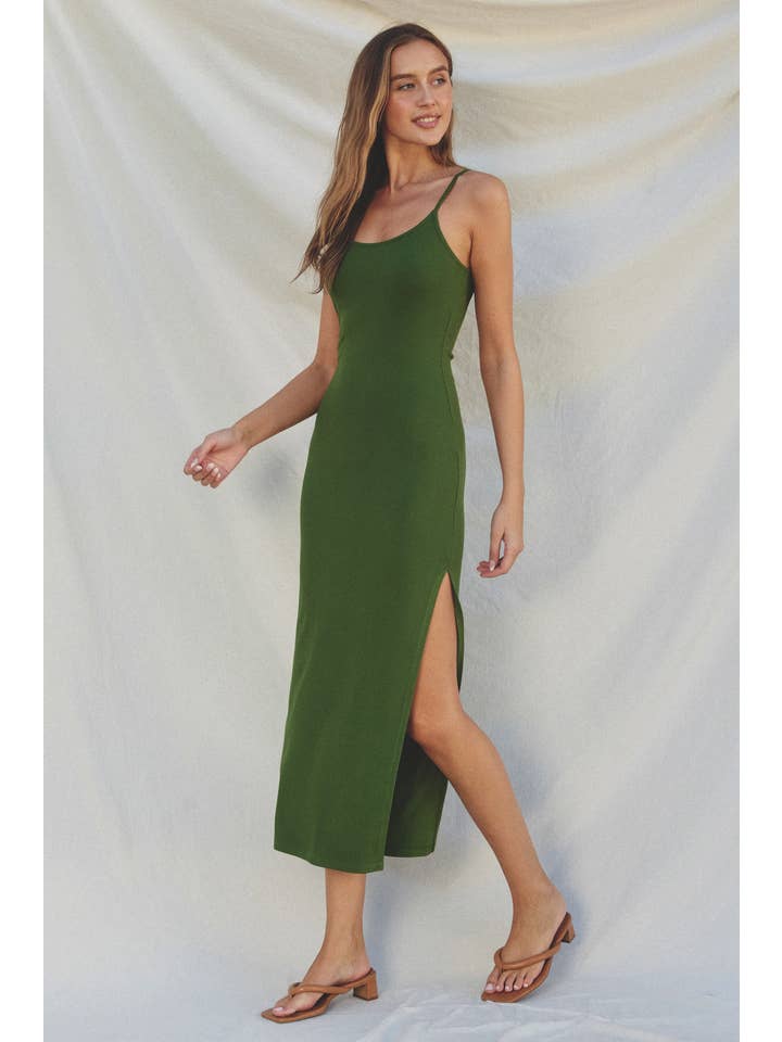 Dress Forum - Vente Robe – femme - Robe longue moulante en tricot côtelé (1)28