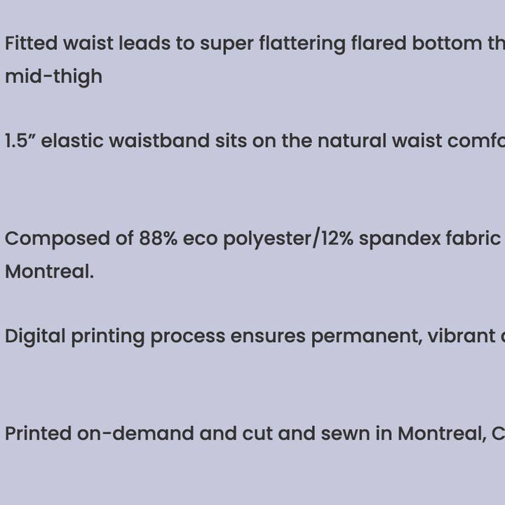 Jupe de patineuse - Beige et noire 🇨🇦 pour la vente par The Wheaten Store