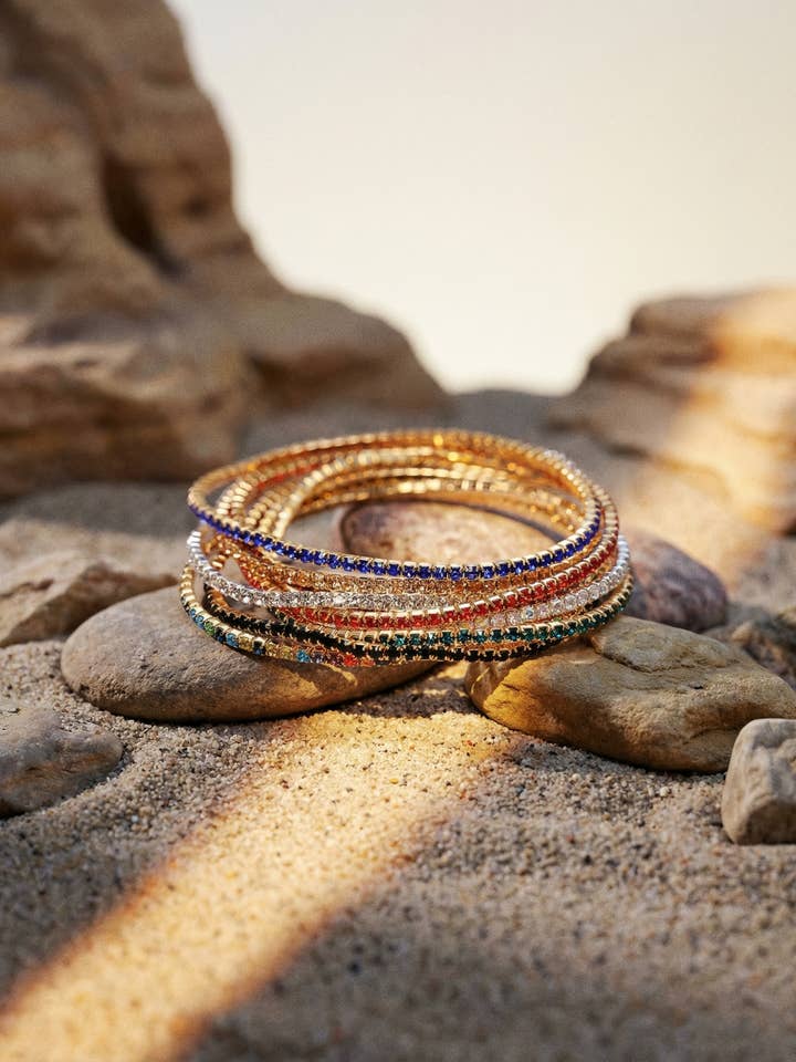 Rhinestone Stretch Bracelet B62
for wholesale by Treisi