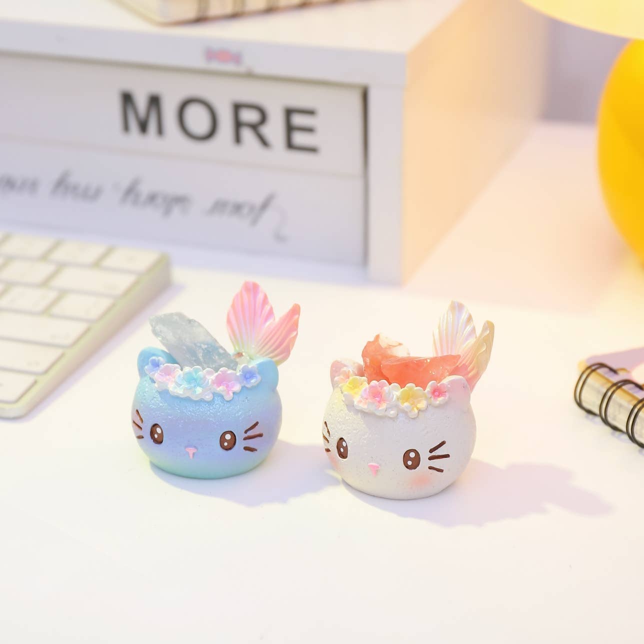 BCmini - Wholesale Decorative Figurine - 71309 Crystal Cat Mermaid Blind Box-81