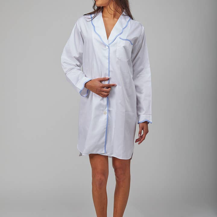 Sue Ellen Nightshirt for wholesale by Haute Home Linens