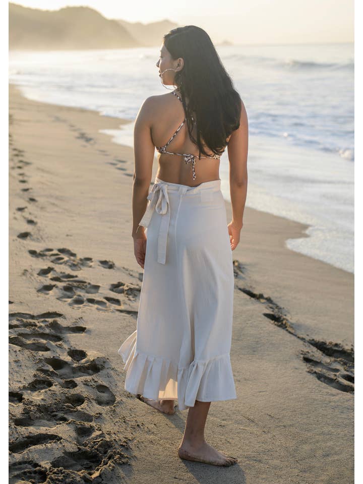 LUZ Collection – Saia - Mulher por atacado – Saia Olanes em 3 Cores - 100% Algodão - Produzida em Oaxaca2