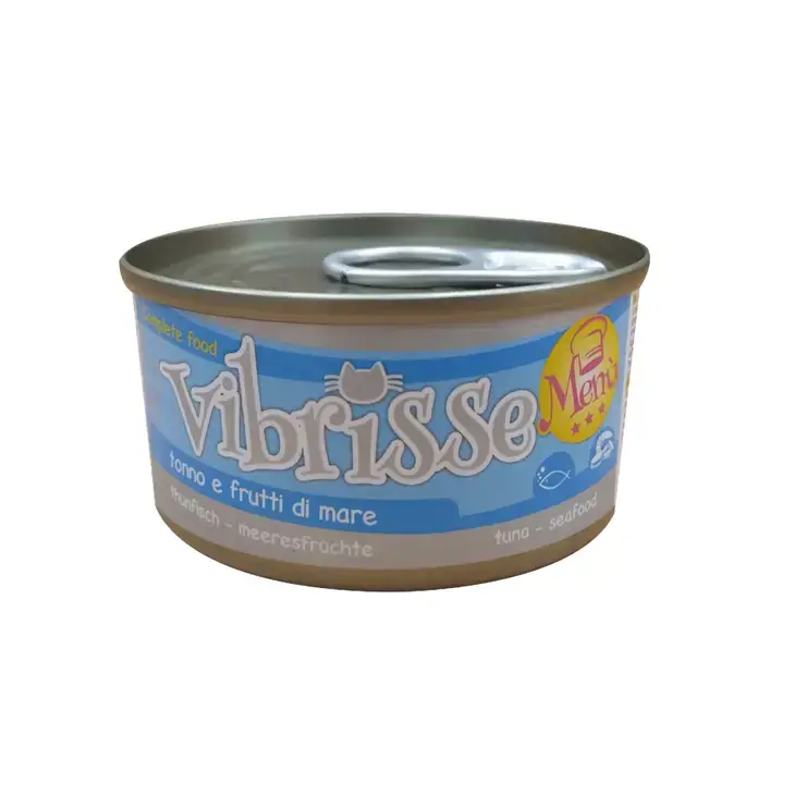 Croci – Großhandel Tiernahrung – Katze – Naturnahes Katzenfutter Vibrisse Menù 70 g – Croci2