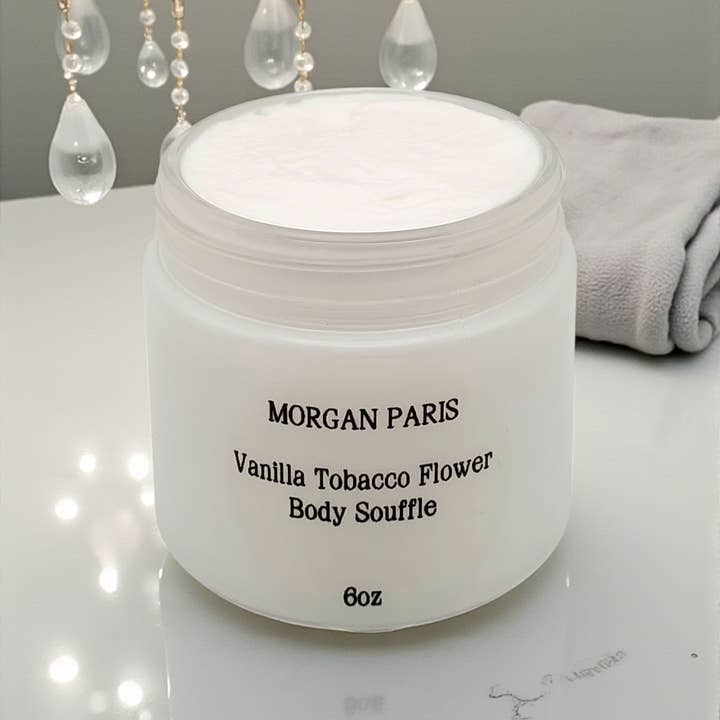 Morgan Paris Skin Boutique - Wholesale Body Balm/Butter - Vanilla Tobacco Flower Body Souffle 6oz2