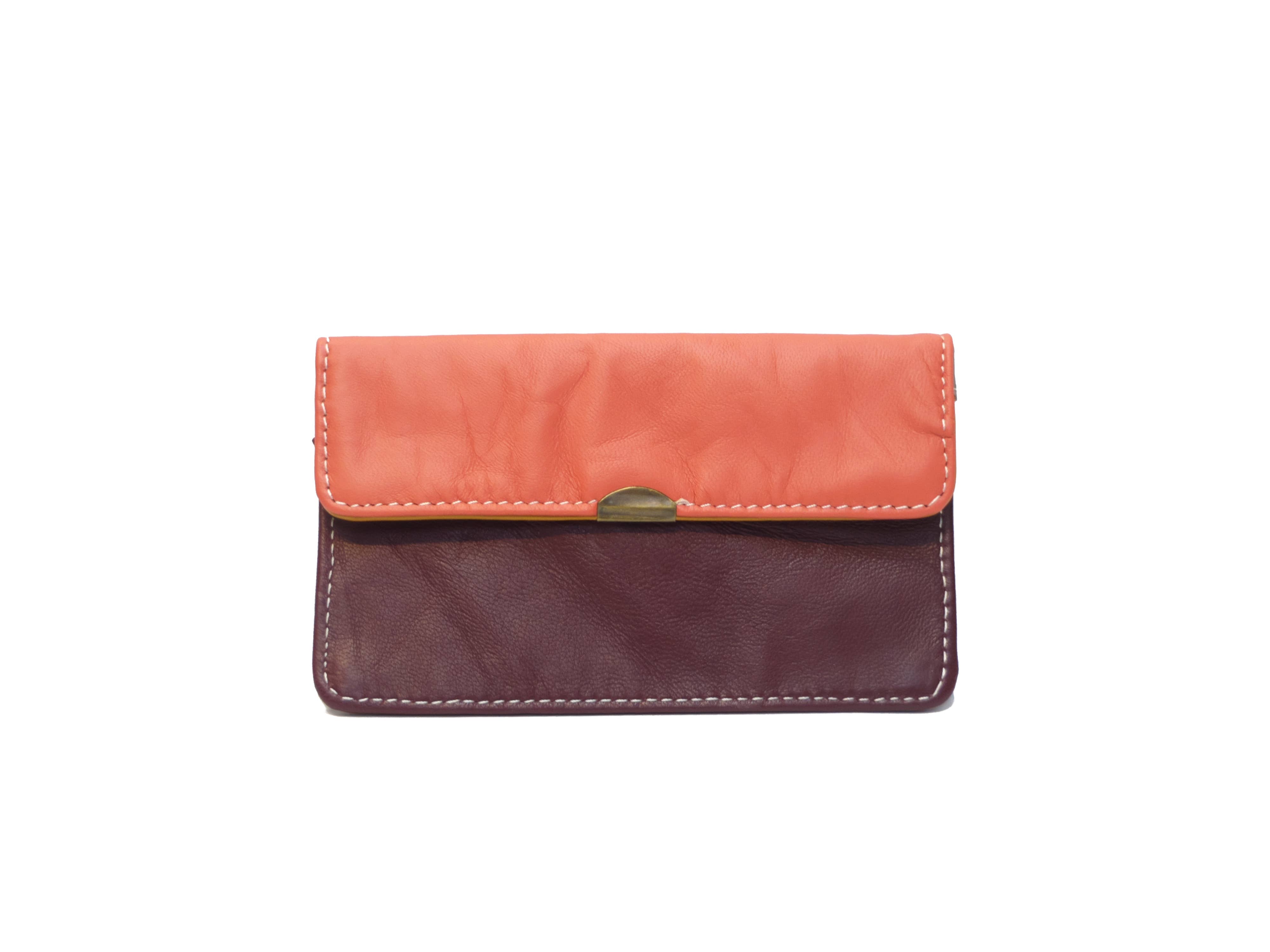 Royal marais - Vente Porte-monnaie – unisexe - porte monnaie multi poches en cuir Pm401724