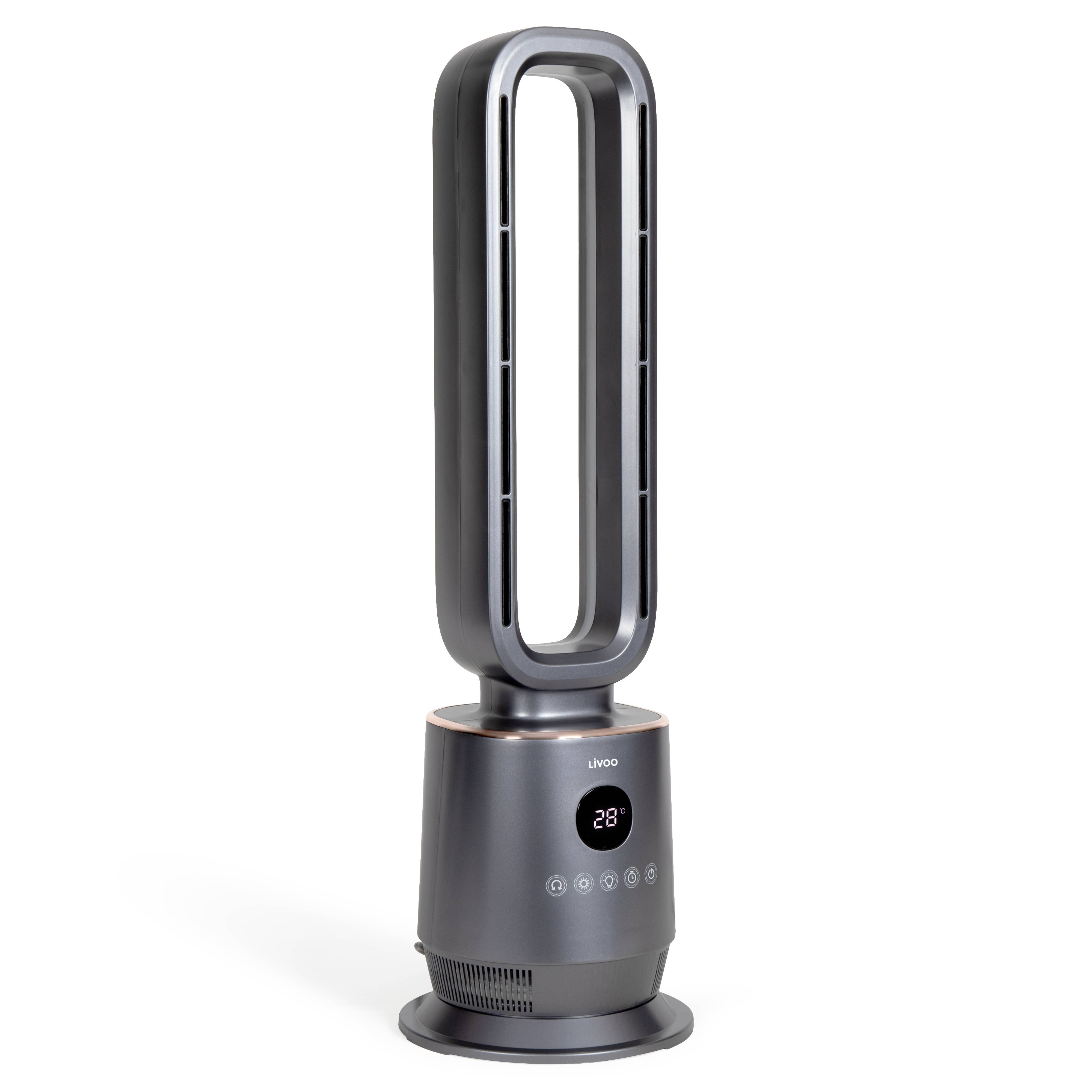 Livoo - Wholesale Kitchen Appliance - DOM498 - Bladeless Heater 2 in 10