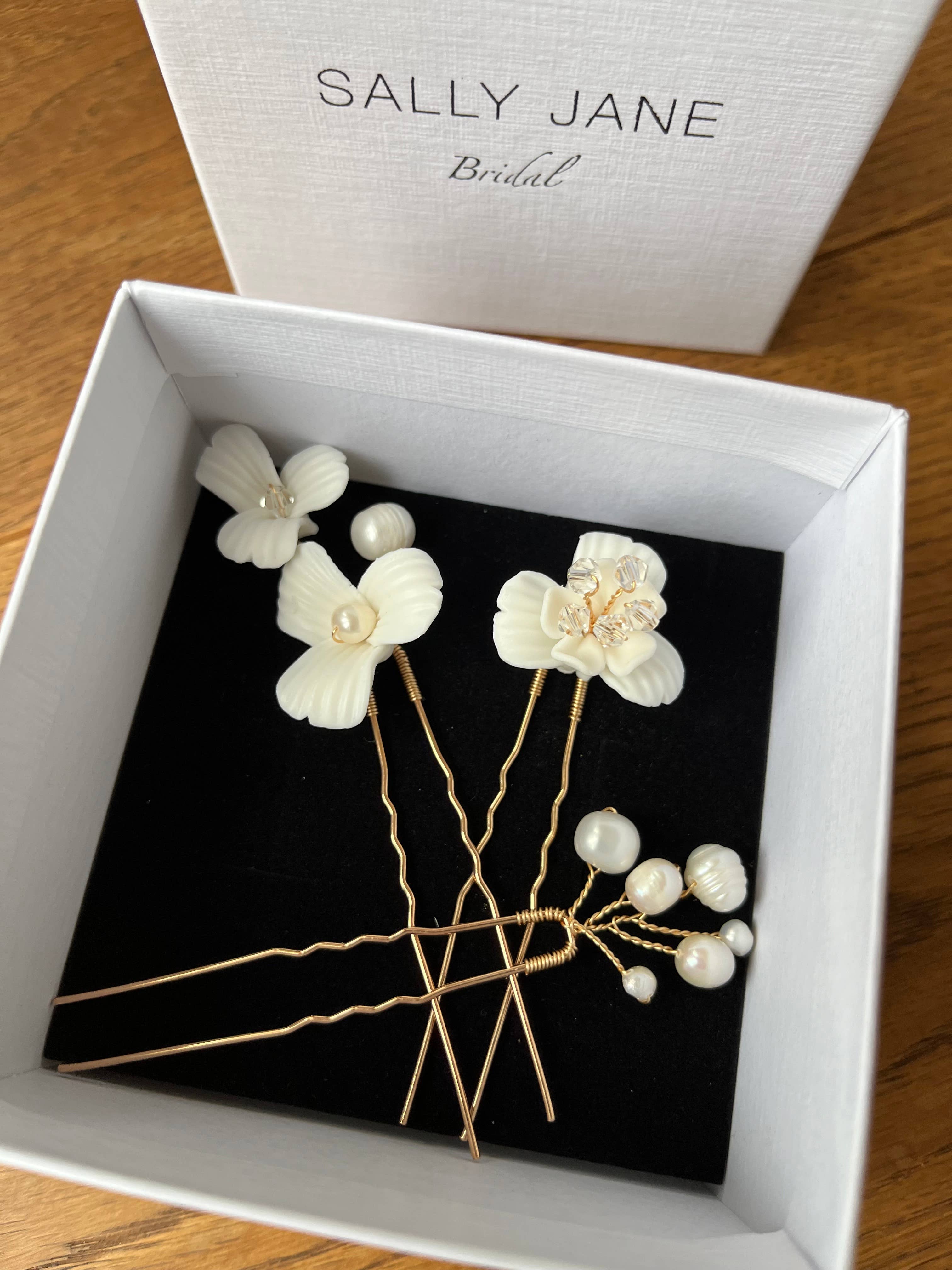 SallyJaneBridal - Wholesale Hair Pin - Senna Hairpins  - bridal hair jewelry - set of 32