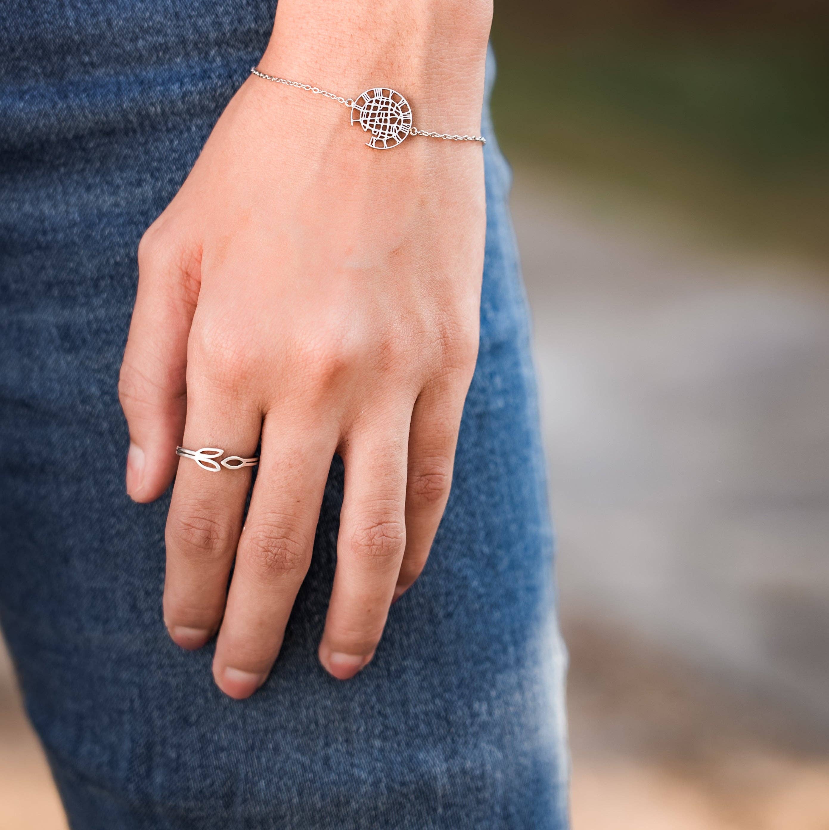 This is Eden - Wholesale Band/stacked ring - Olive Branch Ring1