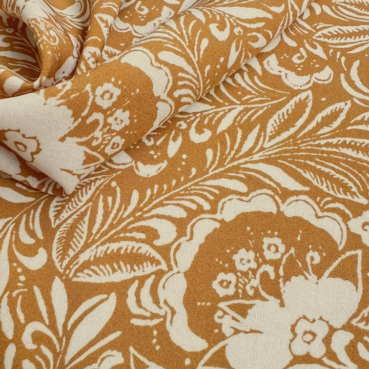 COUSETTE - Wholesale Fabric - Maarinsky viscose fabric - Ochre1