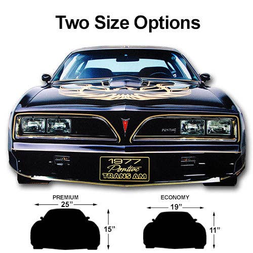Sunbeltgifts - Wholesale Sign - 1977 Trans Am Front Bumper Metal Sign,20-Gauge Power Coated USA Steel, 2 sizes, Produced in the USA