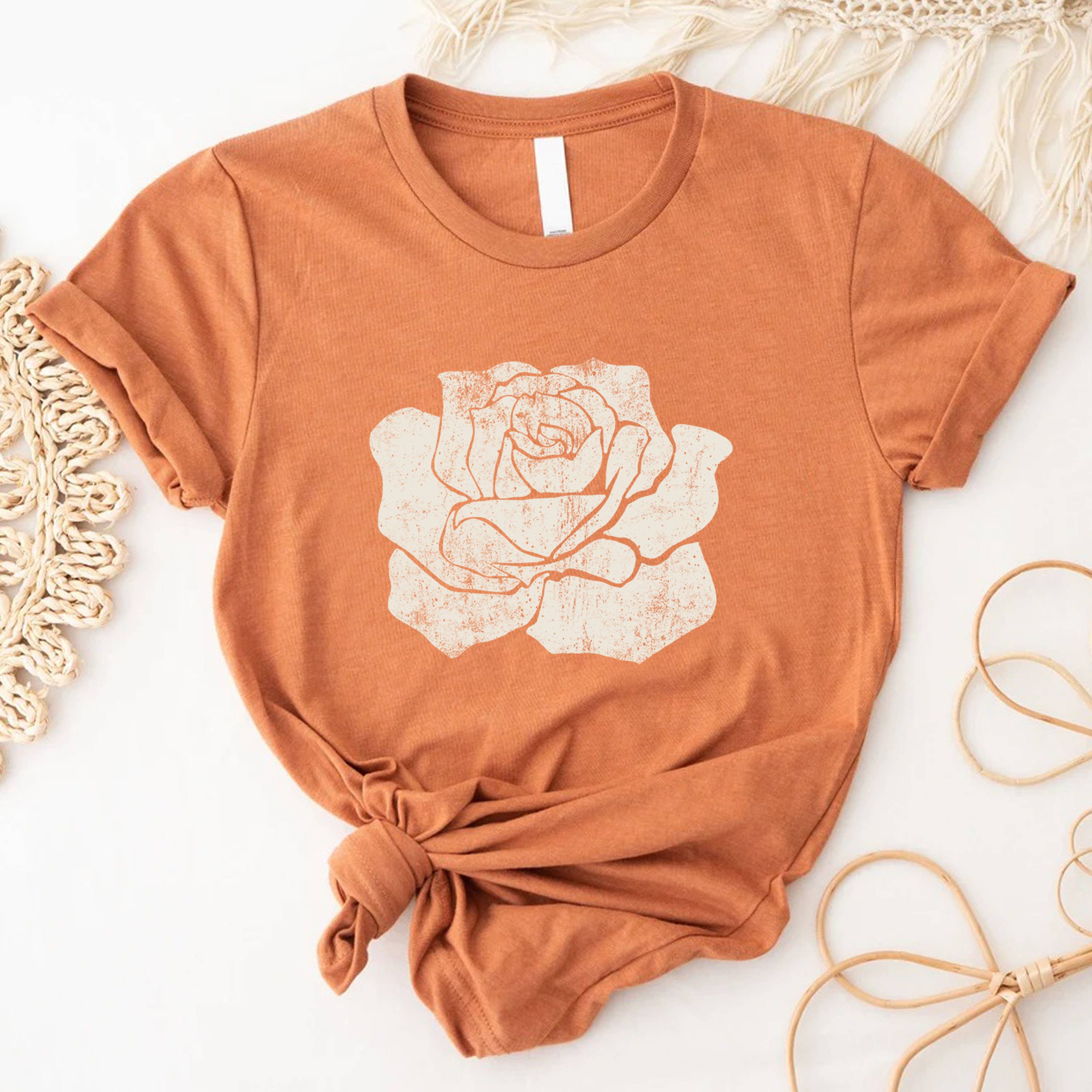 STARCHIS – Engroshandel T-shirt med print - Dame – ROSE2