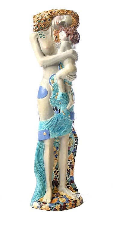 Museum Wholesale Inc - Wholesale Sculpture - Mother and Child Statue from Three Ages Of Woman by Gustav Klimt0