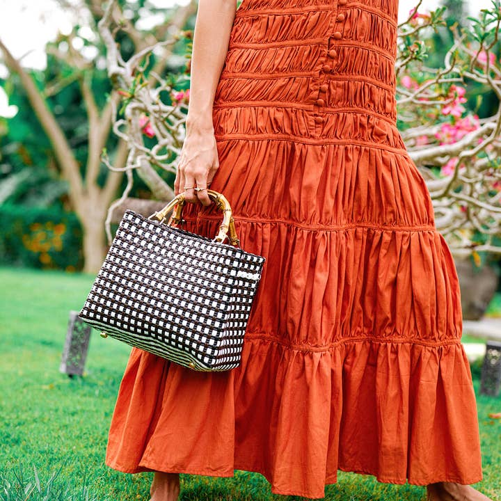 Brunna Co - Wholesale Dress - Women's - The Srikandi Maxi Dress In Sienna Brown2