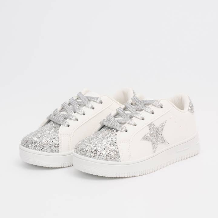 Marie Nicole Clothing - Wholesale Lifestyle Sneakers - Kids - Girls' Sparkle Star Sneaker