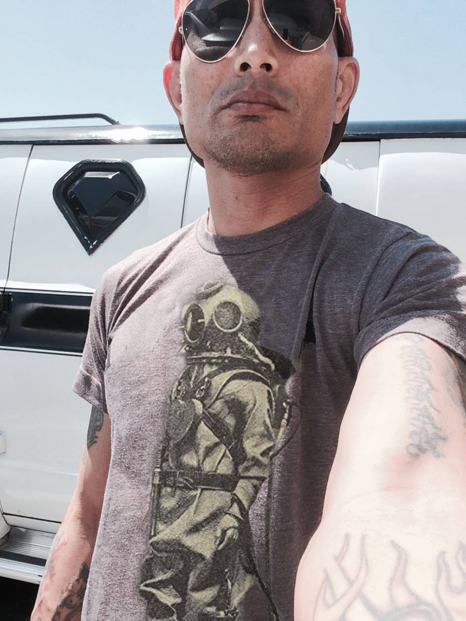 Heather Charcoal Exploration - Men's T-Shirt for wholesale on Faire1