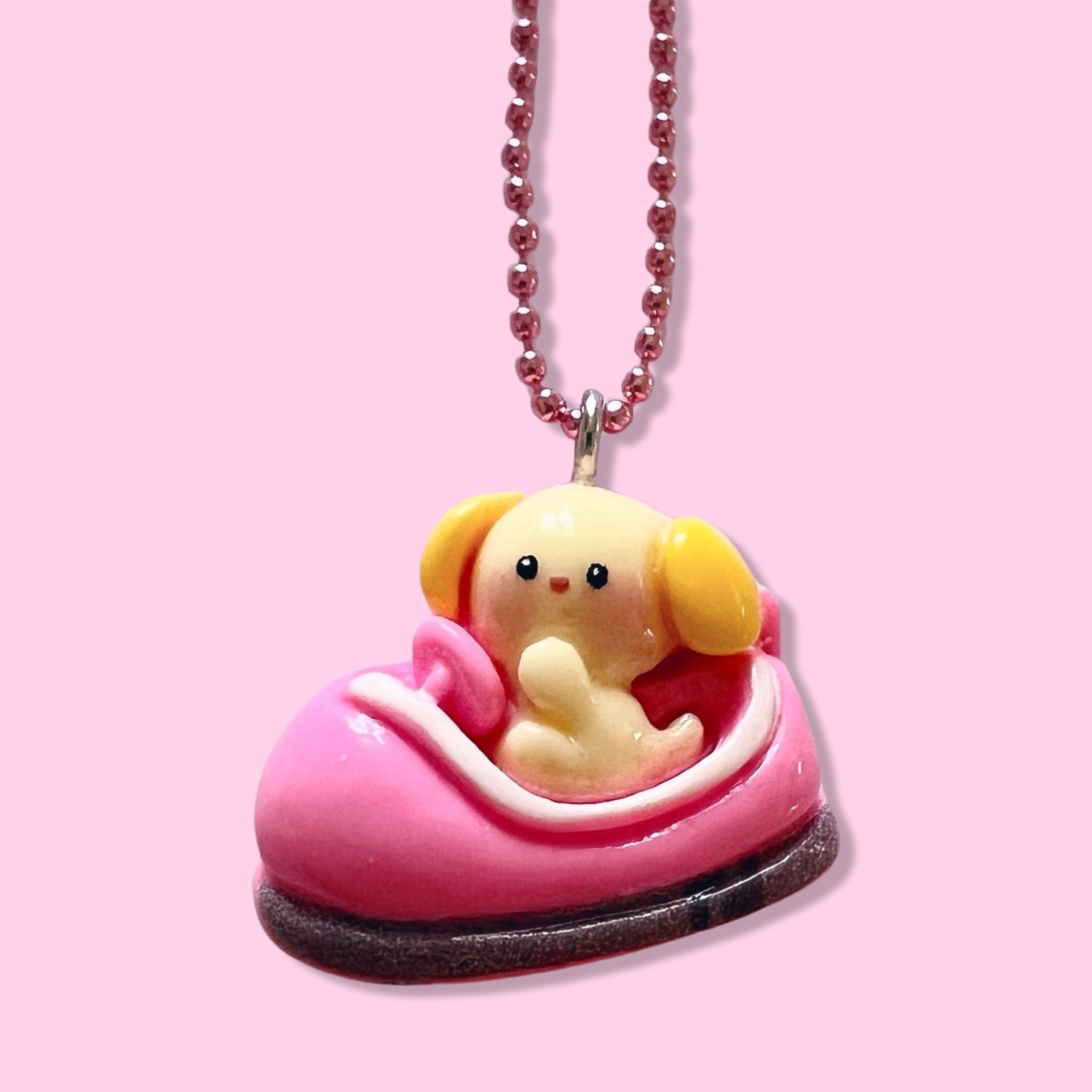 Pop Cutie Accessories & Gifts – wholesale Kids necklace – Kids – Pop Cutie Bumper Car Necklace - Handmade Kids Jewelry1