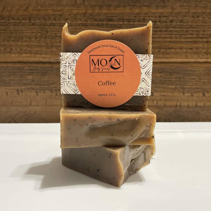 Koffiezeep voor wholesale door Moon Body Soaps LLC