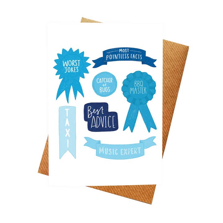 Papa-Karte mit Aufdruck „Happy Birthday Dad“ zum Vatertag für den Großhandel von Lydia Southgate